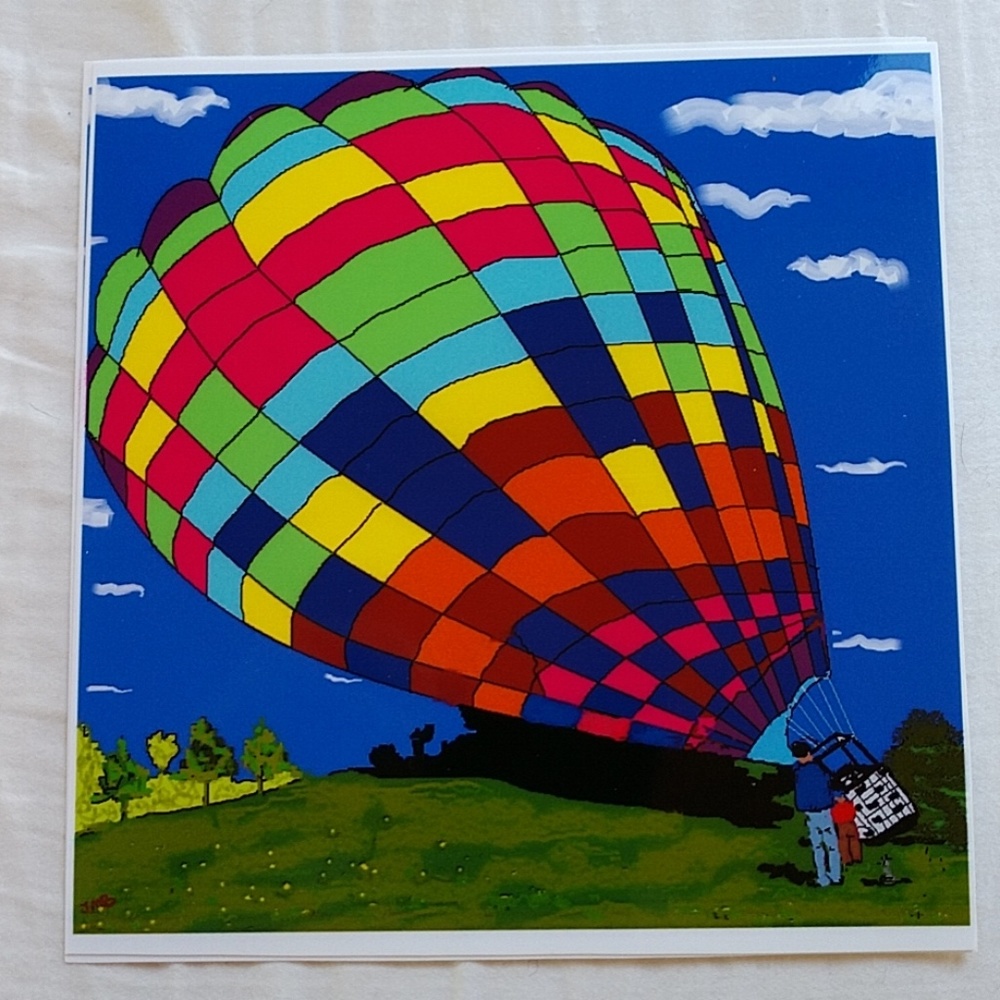 Ballooning on my 50th Birthday.